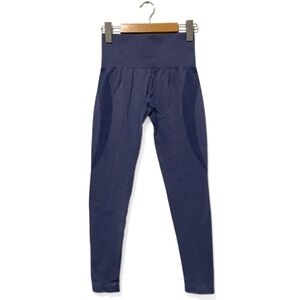 NVGTN Blue High-Rise Glute-Contour Curve Seamless Leggings Size Small